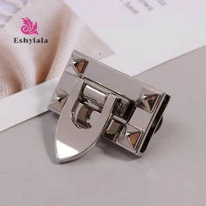 1Pc 4CM Kim Loại Xoay Khóa Xoắn Cho DIY Nữ Túi Xách Túi Ví Phần Cứng Đóng Khóa Túi Phụ Kiện [MỚI]