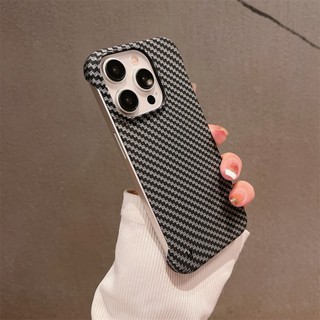 Ốp Lưng Sợi Cứng Không Khung Siêu Mỏng Cho IPhone 15 ProMax 15 14 Plus 13 12 Mini 11 Pro Max Xr X Xs 7 8 Plus Cool Cover K01