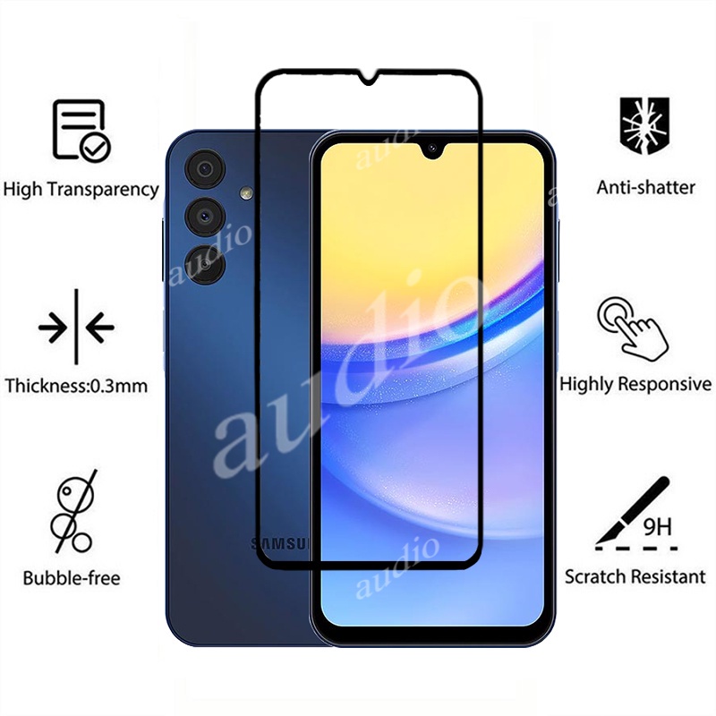 Kính Cường Lực 2 Trong 1 Bảo Vệ camera Cho samsung galaxy a15 a25 a35 a55 5g 4g 2023 samsung a 15 25 35 55 samsunga15 5g