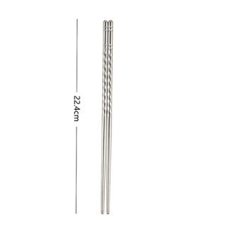 BỘ 5 ĐŨA INOX CAO CẤP, VỈ 5 ĐÔI - SUNND
