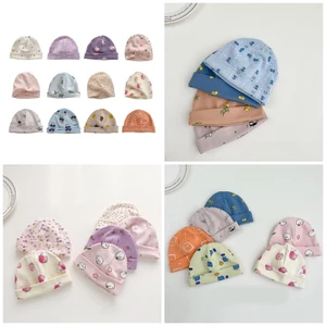 GODD Ấm Bonnet Mềm Mại Thoáng Khí Cho Bé Không Xương Mũ Sơ Sinh Cho Bé Cho Gia Đình Trong Nhà