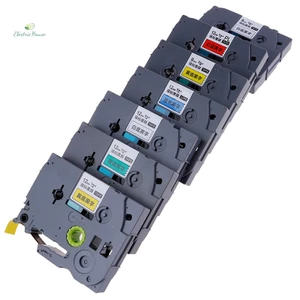 Băng Keo Dán Nhãn 12mm 9mm TZ-231 PT-E100B D210 Cho Máy In Brother P touch