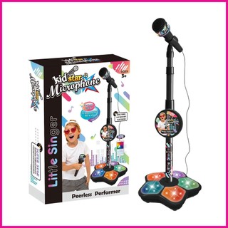 Micro Đứng MP3 Chế Độ Hát Karaoke Kèm Giá Đỡ Cho Bé