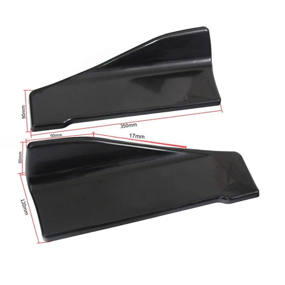 Serein Xe Bên Váy hông Ốp Lưng Thanh, Bộ Khuếch Tán Sợi Carbon Xe Ô Tô Ốp Lưng Xẻ Tà Môi Sau, Phụ Kiện Ô Tô Phần Mở Rộng ABS Bộ Chia Góc Ô Tô Ốp Lưng Bảo Vệ Ô Tô