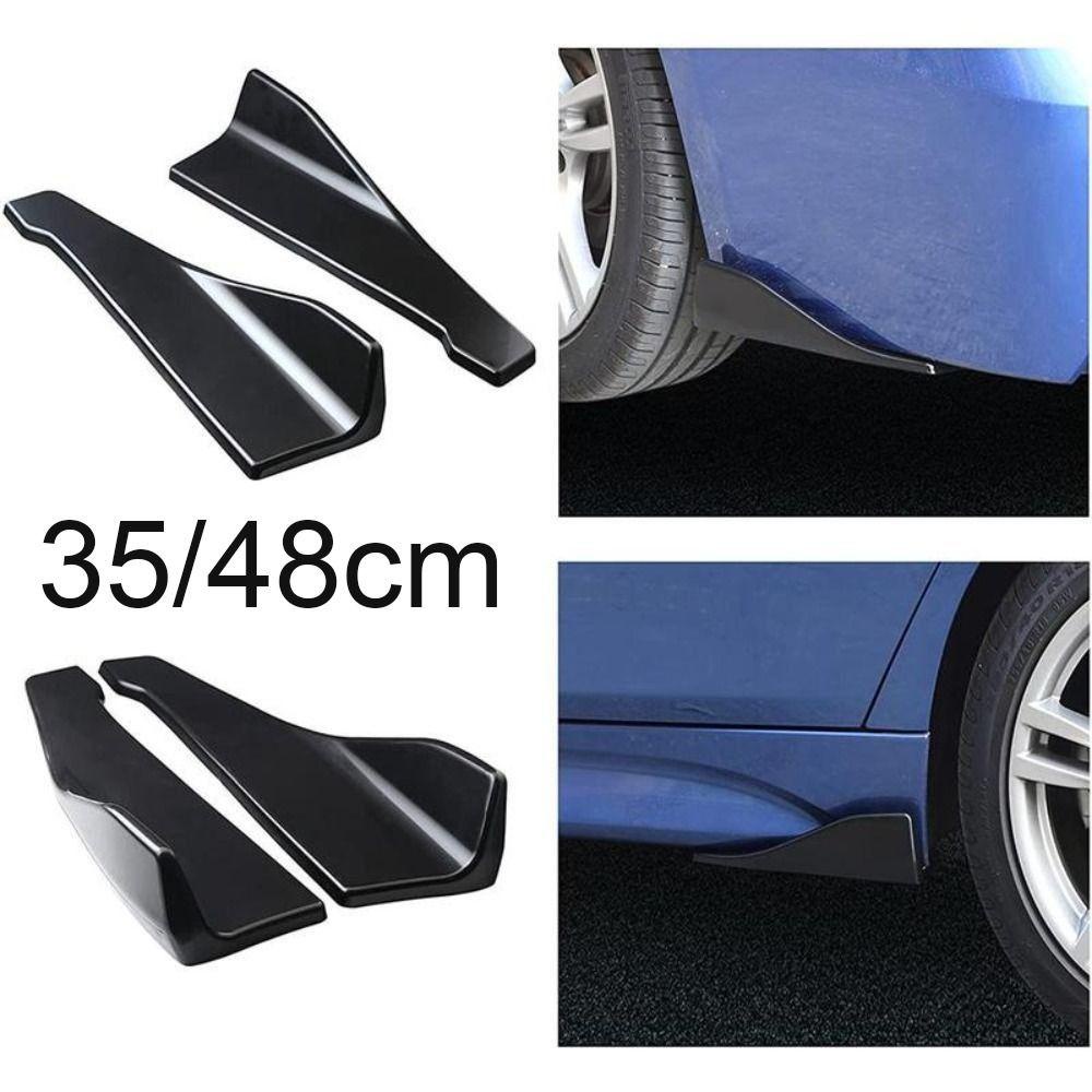 Serein Xe Bên Váy hông Ốp Lưng Thanh, Bộ Khuếch Tán Sợi Carbon Xe Ô Tô Ốp Lưng Xẻ Tà Môi Sau, Phụ Kiện Ô Tô Phần Mở Rộng ABS Bộ Chia Góc Ô Tô Ốp Lưng Bảo Vệ Ô Tô