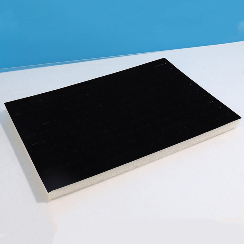 Jenniferab 100 Khe Cắm Nhẫn Khay Xốp Trang Sức Trưng Bày Bông Tai Lỗ Khay Người Tổ Chức