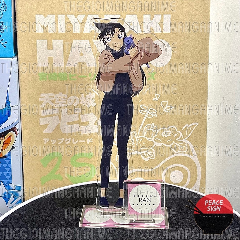 Mô hình DETECTIVE CONAN ver CHÓ MÈO Standee Thám Tử Lừng Danh tượng acrylic anime mica chibi