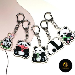 Móc Khóa Gấu Trúc Ngộ Nghĩnh Đáng Yêu Đồ