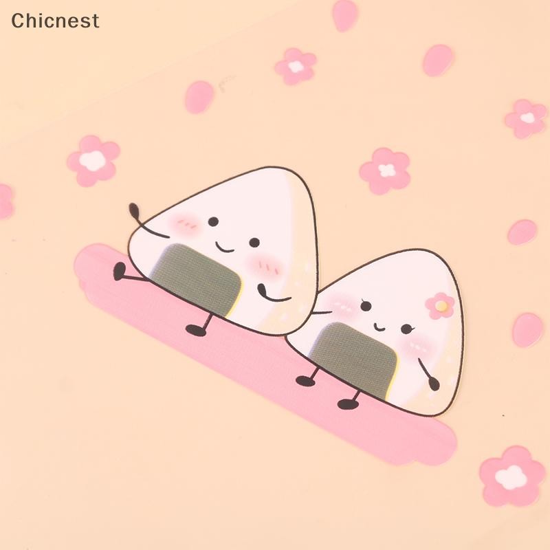 [Chc] Bộ 50 Phim Hoạt Hình Đáng Yêu Cho Túi Bao Bì Gạo Tam Giác Nori Onigiri Túi Sushi Làm Sushi Khuôn Phụ Kiện Bento [VN]