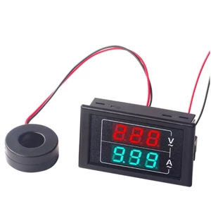 Máy kiểm tra Ampe kế OXXGGKAO Ampe kế 2 trong 1 với dây kết nối Ampe kế