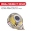 Mồi Câu Cá Gắn Đèn led Phát Sáng Chống Nước 2.3g