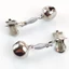 ICUCKO 10 cái báo động câu cá, chuông báo chống rỉ, thiết bị thép không gỉ, báo động rơi cho cần câu