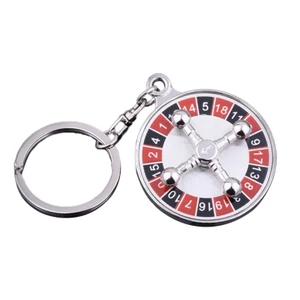 Móc khóa bánh xe quay BTF Móc khóa tương tác thời trang và vui nhộn