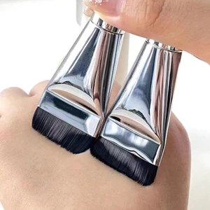 Cọ Trang Điểm Đầu Phẳng Siêu Mỏng Dùng Tán Kem Nền / Che Khuyết Điểm