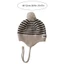 XGB Dễ Thương Pom Đan Mũ Trẻ Em Ấm Nắp Bonnet Thời Trang Sọc Mũ Beanie Chống Gió Ngoài Trời Cần Thiết Cho Bé Gái Và Bé Trai