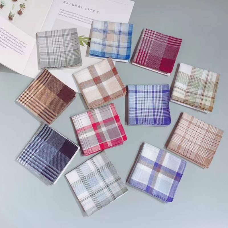 Jenniferab Square Bandanas Khăn tay đa chức năng Khăn mềm cho người lớn Khăn lau mồ hôi