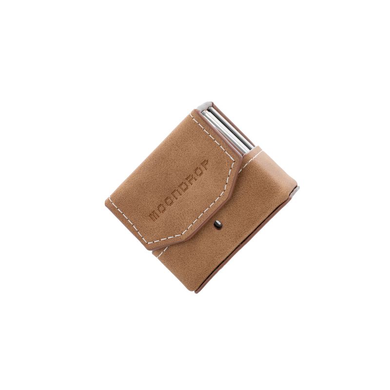 Moondrop SmallCASE 2 Hộp Da Đặc BiệtTWS SpaceTravel Da Đặc Biệt Bảo Vệ Du Lịch Không Gian 2 Hộp