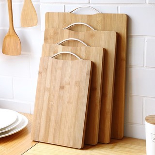 Thớt Gỗ Tre Nhà Bếp Có Móc Treo Siêu Bền Đẹp Thớt Gỗ Kháng Khuẩn Chống Nấm Mốc Thớt Tre Kháng Khuẩn