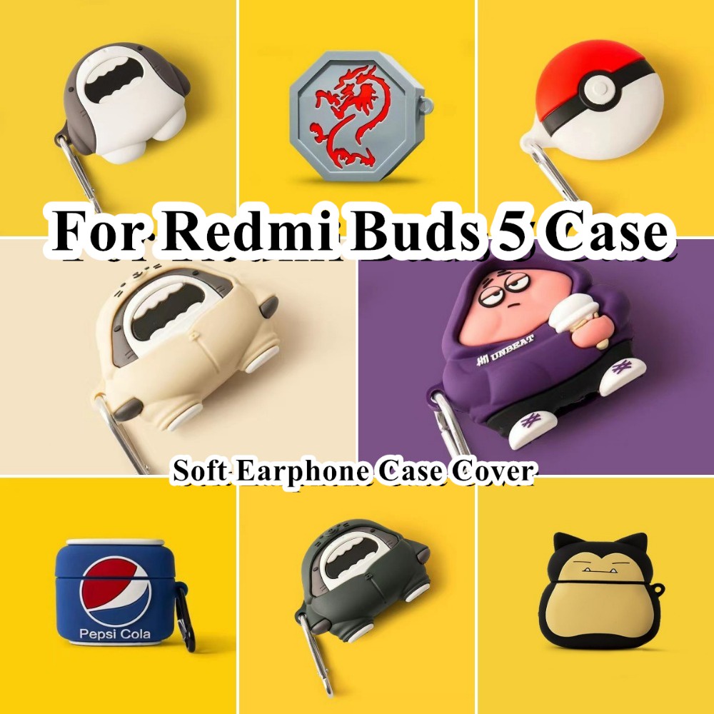 [Ngôi sao tương lai] Dành cho Ốp lưng Redmi Buds 5 Phim hoạt hình đổi mới Vỏ tai nghe silicon mềm