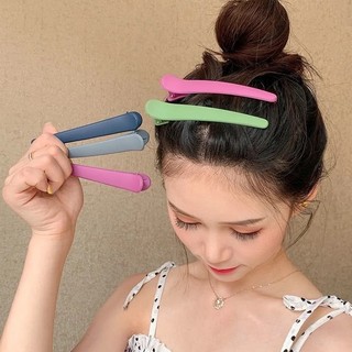 Kẹp Tóc Mỏ Vịt Bằng Nhựa Cỡ Lớn Thời Trang Cho Nữ