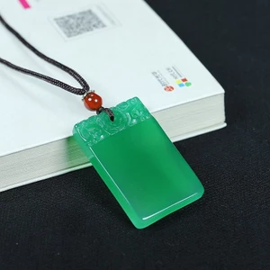 Dây Chuyền Mã Não Tự Nhiên An Toàn Không Có Kim Loại Thời Trang Cho Nam Và Nữ