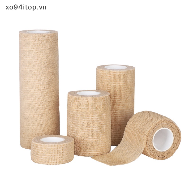 Xoitop Băng Quấn Thể Thao Bằng Vải Không Dệt Co Giãn Tự Dính Hỗ Trợ Cổ Chân / Đầu Gối / Vai / Tay vn