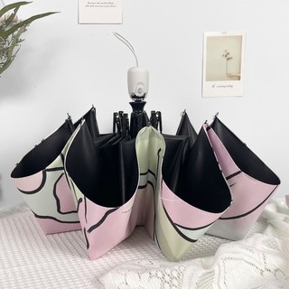MEOWU Ô Dù Gấp Gọn Che Nắng Mưa Hoạ Tiết Hoạt Hình Dễ Thương