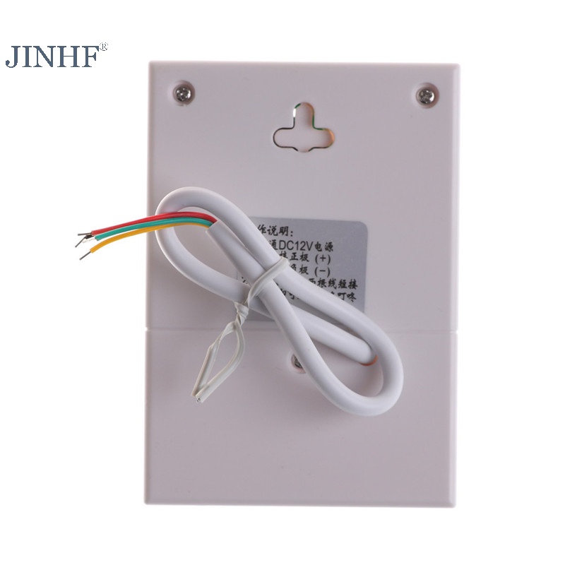 Chuông cửa có dây JINHF 12V cho kiểm soát truy cập văn phòng tại nhà Chống cháy HOT
