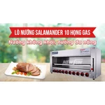 Lò nướng thực phẩm không khói Salamander 10 họng gas NEWSUN (Gía bán chưa bao gồm phí Newsun vận chuyển) — ảnh 3