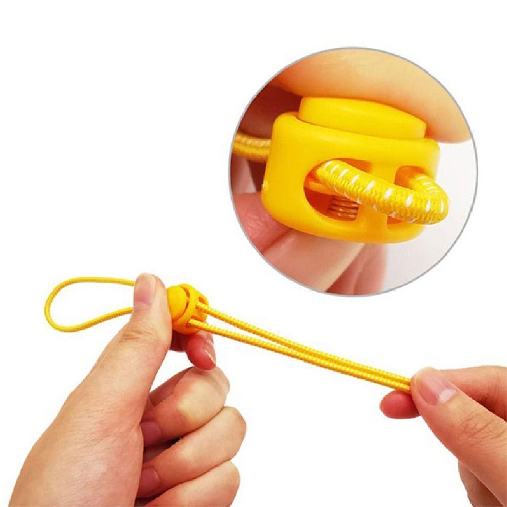 [Vận chuyển nhanh] SIMPLEAID 10 chiếc khóa chặn dây lò xo, kẹp Paracord DIY, phụ kiện ba lô/giày/túi nhựa