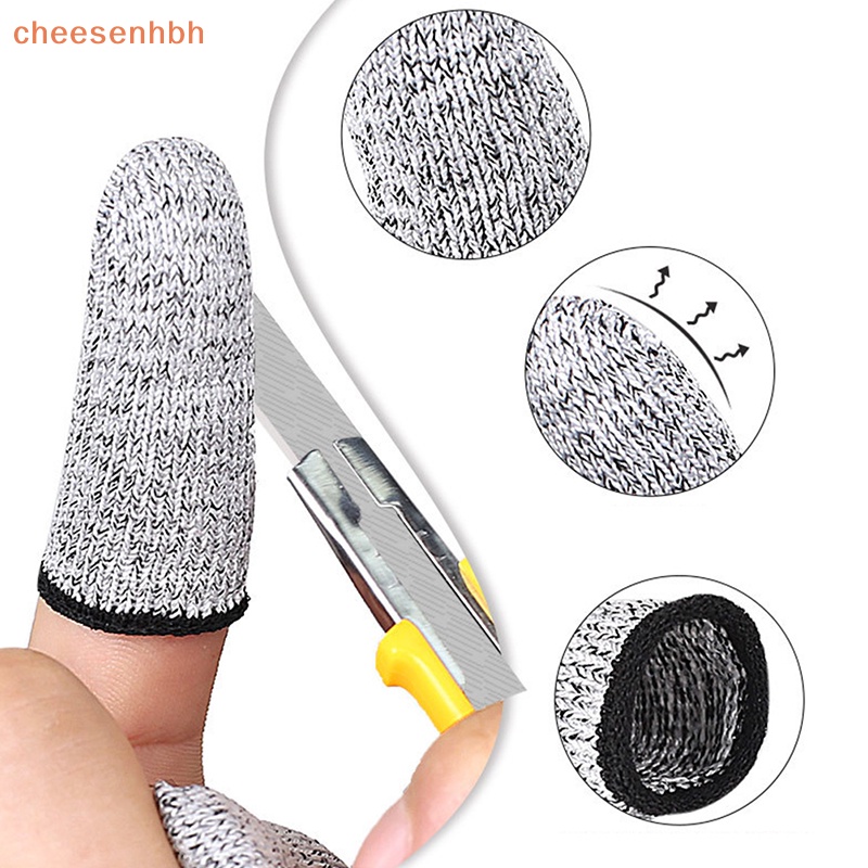 Set 10 Vỏ Bọc Bảo Vệ Ngón Tay Chống Cắt Tỉa Có Thể Tái Sử Dụng