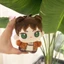PS1 Tấn Công Titan Eren Jaeger Levi Ackerman Sang Trọng Búp Bê Quà Tặng Cho Bé Gái Túi Mặt Dây Chuyền Móc Khóa Đồ Chơi Nhồi Bông Cho Trẻ Em SP