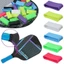 GAVESTO Niêm Phong Vòng Silicon, Vợt Tennis Tay Cầm Vợt Cầu Lông Overgrip End, Chống Trơn Trượt Bảo Vệ Môi Trường Hình Dạng Phẳng Băng Mồ Hôi Cố Định Vòng