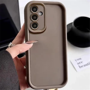 Dành Cho Samsung Galaxy S26 S25 FE A37 A57 A07 A17 A06 A16 A56 A35 A55 A24 A25 A15 A14 A34 A54 4G 5G Ốp điện thoại Silicon Mờ Bảo Vệ Camera Ốp điện thoại Chống Sốc