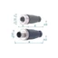 Đầu nối cảm biến NOTE1 M12, Đầu nối 4 5 8 chân M12 Phích cắm hàng không, Đầu nối cảm biến loại Đầu cắm cảm biến Bộ chuyển đổi nguồn chống nước Phích cắm nam & nữ