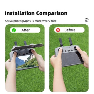 Điều Khiển Từ Xa Che Nắng Có Màn Hình Che Nắng Cho DJI MINI 4 PRO RC2 AIR3 4 PRO
