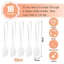 CATIYAHA Facial Sticks, Thìa Mỹ Phẩm Nhựa Thìa Nhỏ, Tái Sử Dụng Nóng Chăm Sóc Da Mặt DIY Trang Điểm Dụng Cụ Trang Điểm