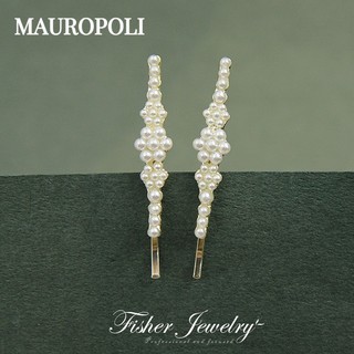 Mauropoli [Hàng Có Sẵn] Kẹp Tóc Hợp Kim Đính Đá Phong Cách Mới Cho Nữ