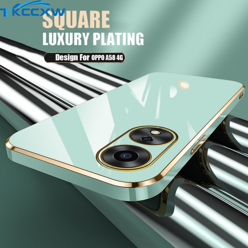 Ốp Điện Thoại Silicon Mềm Thiết Kế Siêu Mỏng Cao Cấp Thời Trang Cho OPPO Reno 11 Pro A98 A79 5G A18 A38 A58 A78 4G