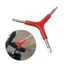 Kool Y-Type Xe Đạp Cờ Lê Lục Giác Cờ Lê 3 Chiều Cờ Lê 4 5 6 Mm Lục Giác Chìa Khóa Cho Cắm Trại Ngoài Trời Đi Xe Đạp Xe Đạp Leo Núi Phần Sửa Chữa Quá
