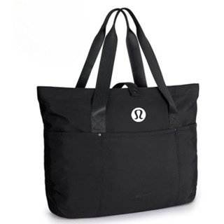 Túi xách LULU Same Style Túi Tote 18L Túi đeo vai thể thao giải trí Yoga chống nước