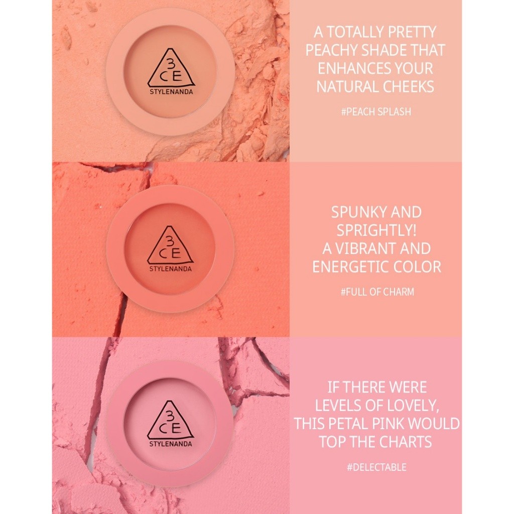 Phấn Má Hồng Mịn Lì 3CE Face Blush 5.5g