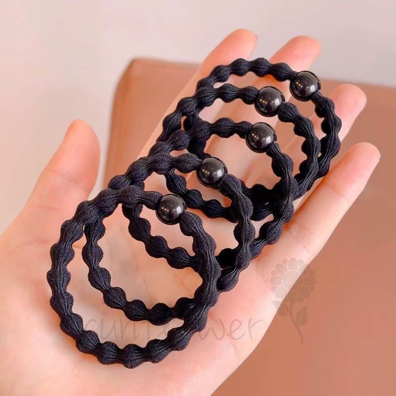 5 Chiếc Doudou Tóc Đầu Dây Phụ Kiện Tóc Đuôi Ngựa Cao Dụng Cụ Tiện Dụng