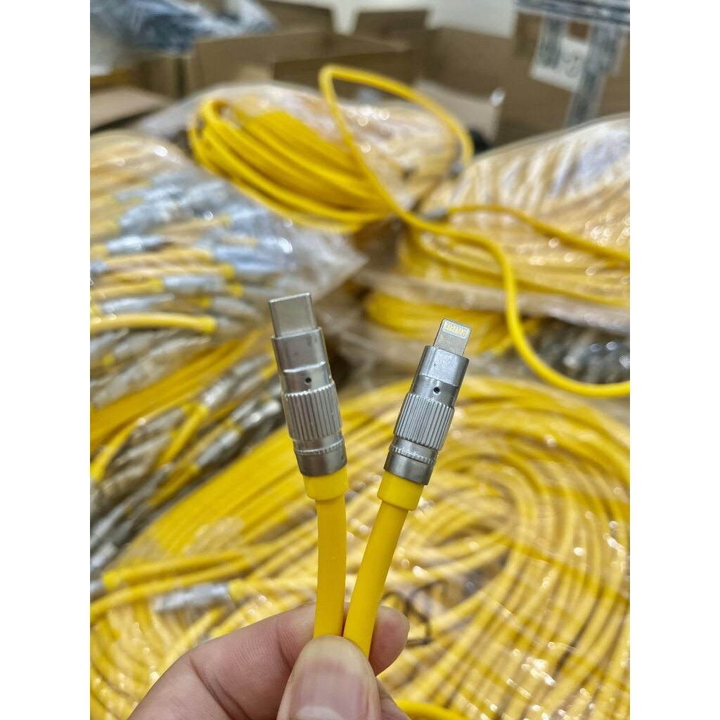 Cáp Sạc Type-C to L PD 27W - Sạc Nhanh, Bền Bỉ, An Toàn - Có Led Báo Sạc