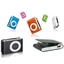 CATIYAHA Music Media MP3, Máy nghe nhạc MP3 USB di động, Thiết kế thời trang Mini đầy màu sắc Clip Hỗ trợ thẻ TF Walkman