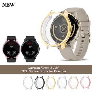 Ốp Điện Thoại tpu Mềm Mạ Điện Bảo Vệ Cho garmin venu 3 3s