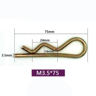 [Giao hàng từ Việt Nam] Kẹp EARTHLYCO 1 / 10 Cái R, Pin Pin Zine màu lò xo, Bộ phân loại M3.5 × 75mm hạng nặng, Bãi cỏ, Sân vườn