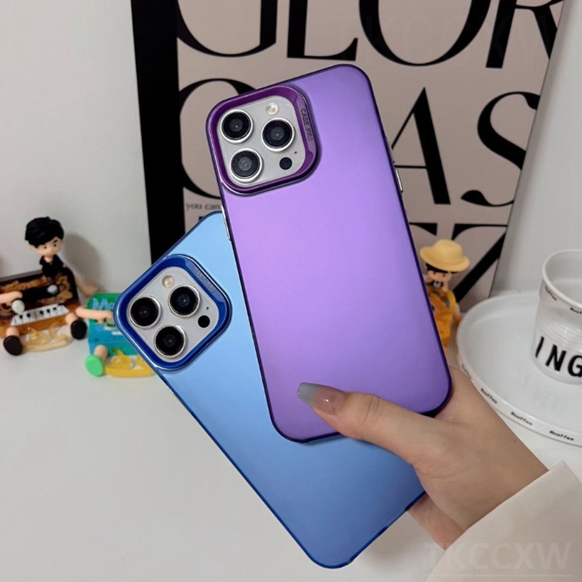 Sang Trọng Ốp Điện Thoại Silicon Chống Sốc Cạnh Vuông Màu Kẹo Cho iphone 13 pro max 12 pro max