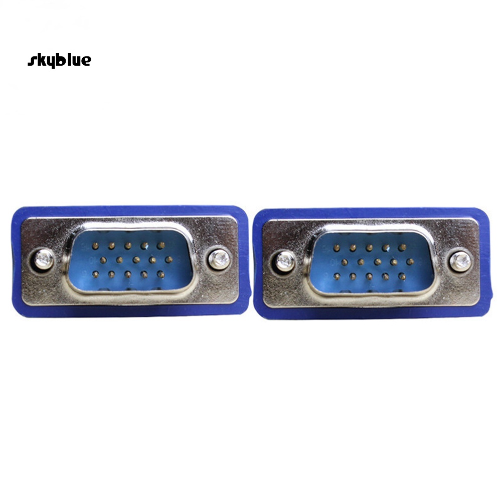 [Sy] Dây cáp nối dài VGA nam sang nam 30cm cho máy chiếu màn hình máy tính PC