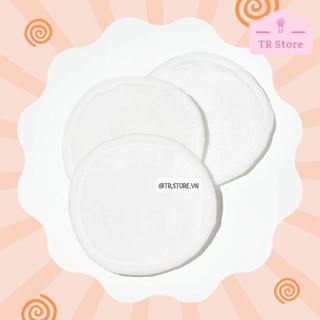 Bông tẩy trang sợi tre cotton tái sử dụng đa năng lẻ 1 miếng